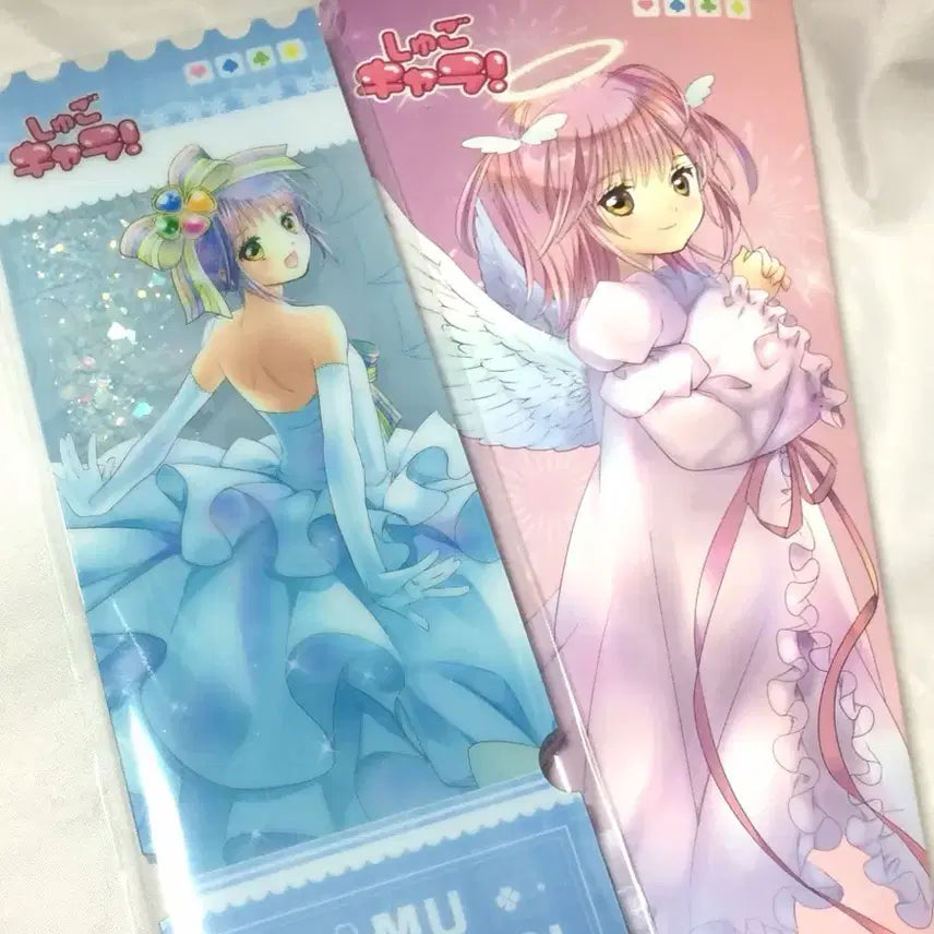 [BUNJANG] Shugo Chara! Ticket-Style Glitter Acrylic Shaker Amulet Fortune / 캐릭캐릭체인지 티켓풍 글리터 아크릴 쉐이커 애뮬릿 포츈 캐캐체
