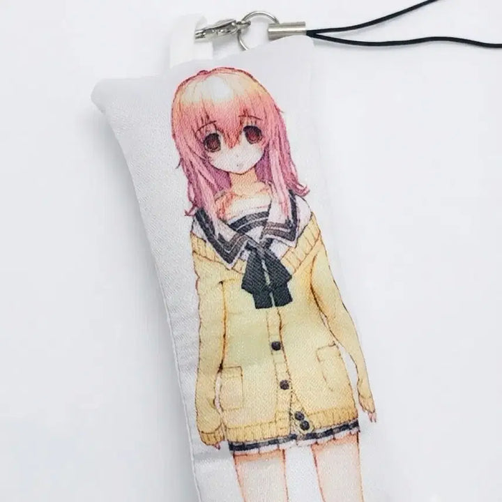[BUNJANG] Super Sonico Dakimakura Keyring / 슈퍼 소니코 다키마쿠라 키링 인형