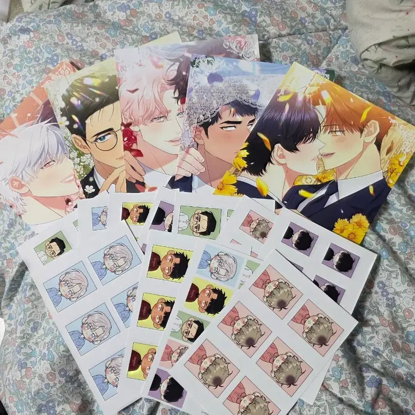 [BUNJANG] Sage Artist "Bobak" Postcard Set / 사금 작가님 포박 엽서