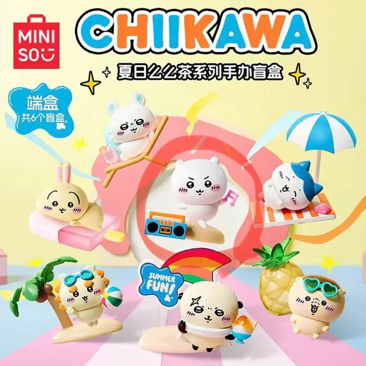 [BUNJANG] Miniso Chiikawa Summer Series Figure / 미니소 먼작귀 치이카와 여름시리즈 피규어