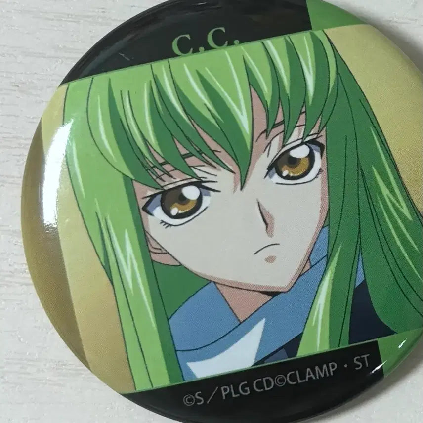 [BUNJANG] Code Geass C.C. Can Badge / 코드기어스 C.C 캔뱃지 판매
