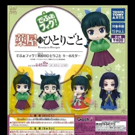 [BUNJANG] Maomao Capsule Gacha Figures Bundle Set / 마오마오 캡츌가차