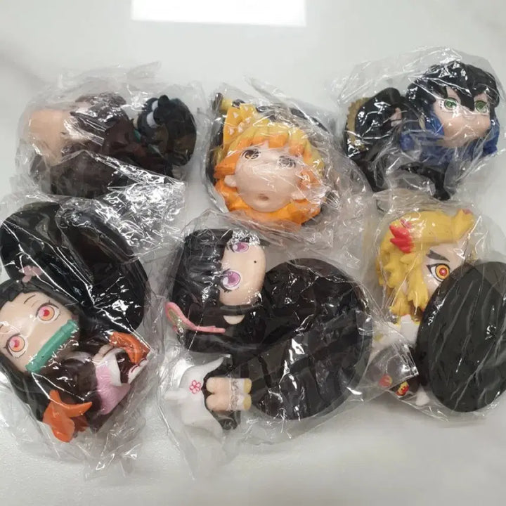 [BUNJANG] Demon Slayer 6종 Set Unsealed Figure Bundle / 귀멸의칼날 피규어 미개봉 6종 세트로 일괄 판매합니다.