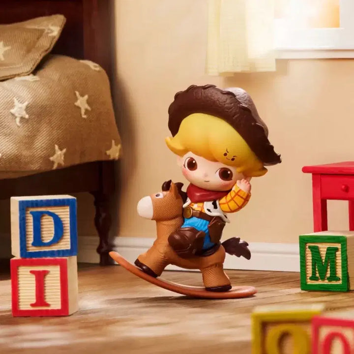 [BUNJANG] Pop Mart DIMOO World x Pixar Series DIMOO as Woody / 팝마트 디무 월드 X 픽사 시리즈DIMOO as WOODY