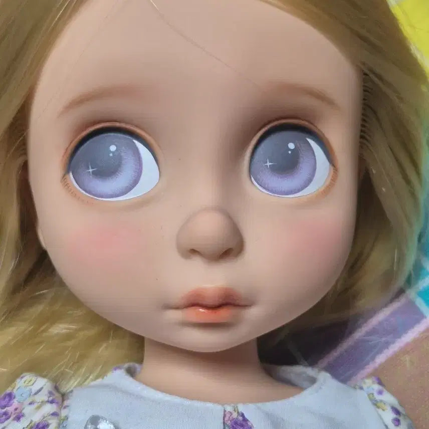 [BUNJANG] Disney Baby Doll Rapunzel Repaint / 디즈니베이비돌