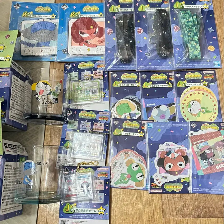 [BUNJANG] Keroro Gunso Ichiban Kuji Various Lower Prizes Bundle Set / 케로로 제일복권 각종 하위상 일괄판매