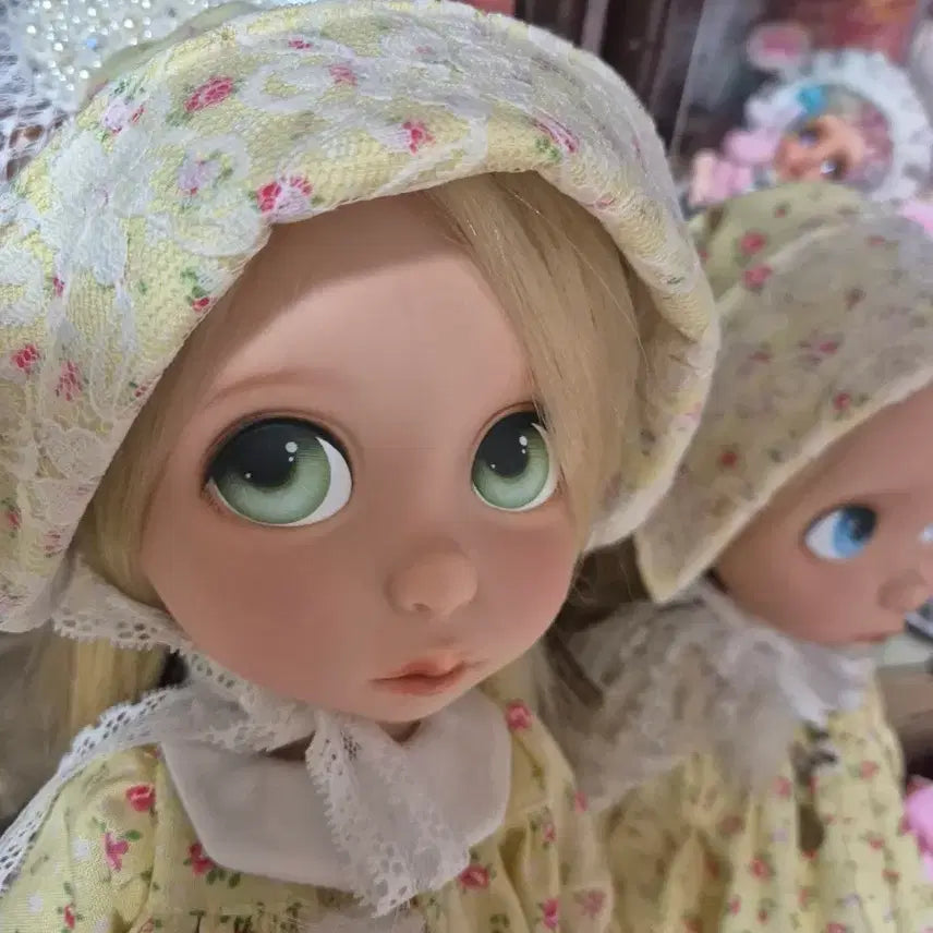 [BUNJANG] Disney Baby Doll Green Dress / 디즈니베이비돌