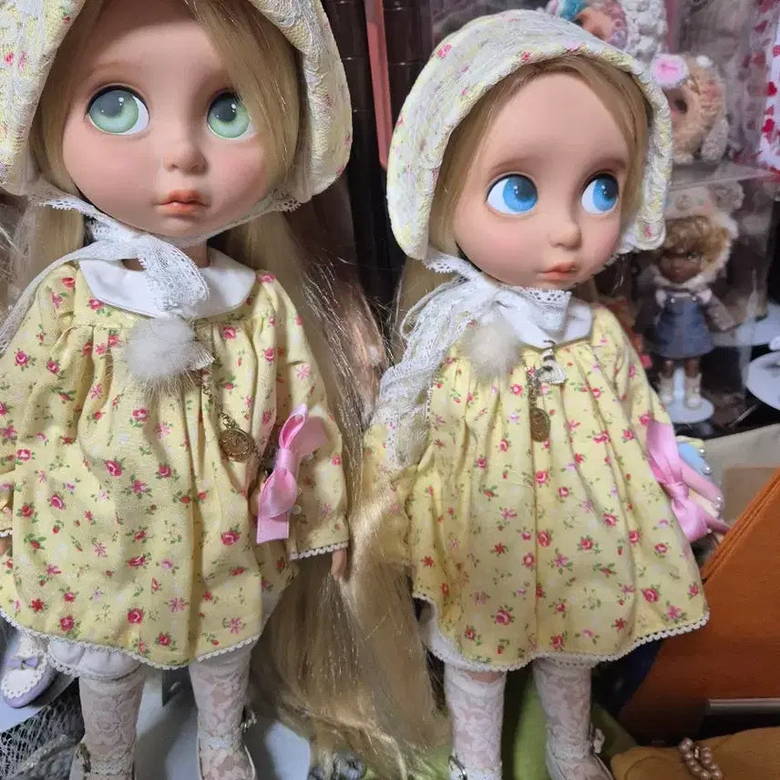 [BUNJANG] Disney Baby Doll Green Dress / 디즈니베이비돌