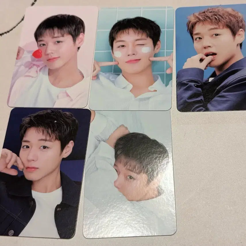 [BUNJANG] Park Ji Hoon MakePrem Photocard / 박지훈 메이크프렘 5종