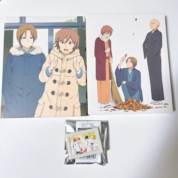 [BUNJANG] Kiichi Hottata Tomo To Na Manga DVD Set Season 2 / 일괄) 너와나 홋타 키이치 dvd 4권 시즌2 6권 미니 아트 스탠드 만화 굿즈