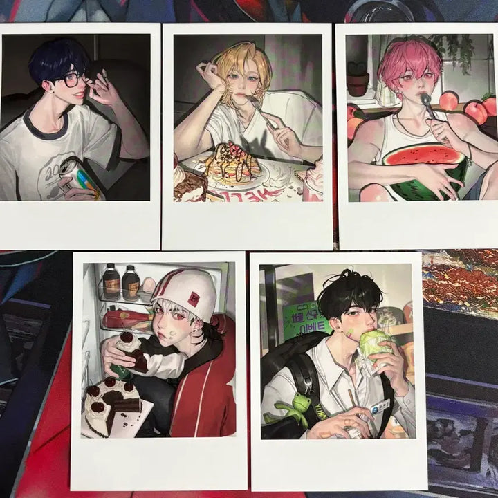 [BUNJANG] PLAVE Unofficial Polaroid Photocard Bundle Set / 플레이브 비공굿 통판 폴라로이드 포카 일괄