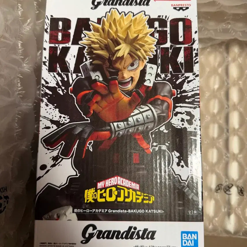 [BUNJANG] My Hero Academia Grandista Katsuki Bakugo Figure (Sealed) / 미개봉 나히아 그란디스타 바쿠고 카츠키