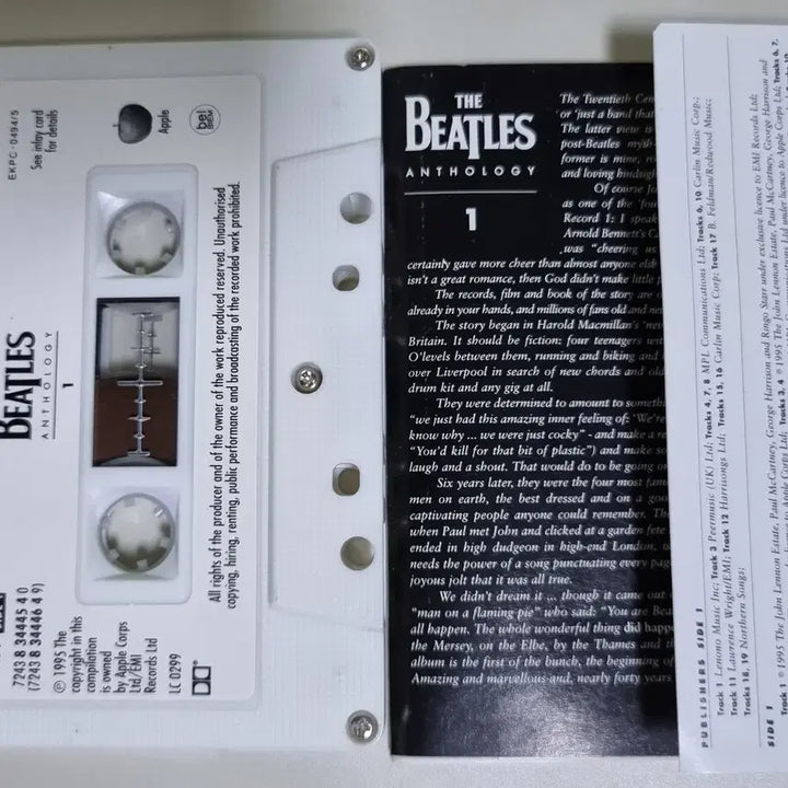 [BUNJANG] The Beatles Anthology 4-Tape Cassette Tape (Unsealed) / 비틀즈 - 앤솔로지 / 4TAPE (개봉 카세트테이프)