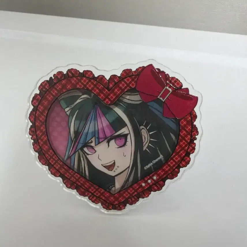 [BUNJANG] Danganronpa Ibuki Mioda Heart Can Badge / 단간 이부키 하트 캔뱃지