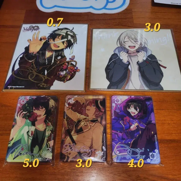 [BUNJANG] Ensemble Stars! - Glitter Can Badge - Ritsu, Mika, Airi, Tsukasa / 앙스타 유사코롯타 색지 리츠 미카 아이라 츠카사