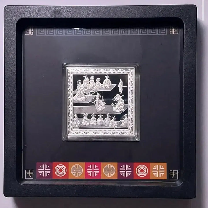 [BUNJANG] 2026 Samoa Shin Yun-bok "Double Sword Dance" 1 oz Antique Finish Silver Coin (Limited Edition 500) / 2026년 사모아 신윤복 - 쌍검대무 1온스 무광은화 500개한정