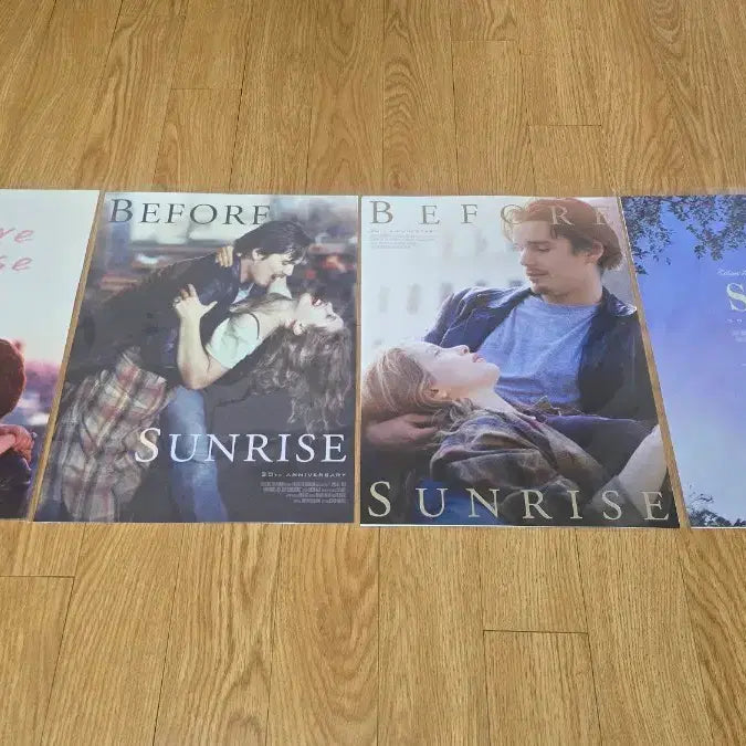 [BUNJANG] Before Sunrise A3 Poster Set (Main, Special, Original, M ver.) / 비포 선라이즈 메인/스페셜/오리지널/에무 A3 포스터 4종 일괄 팝니다