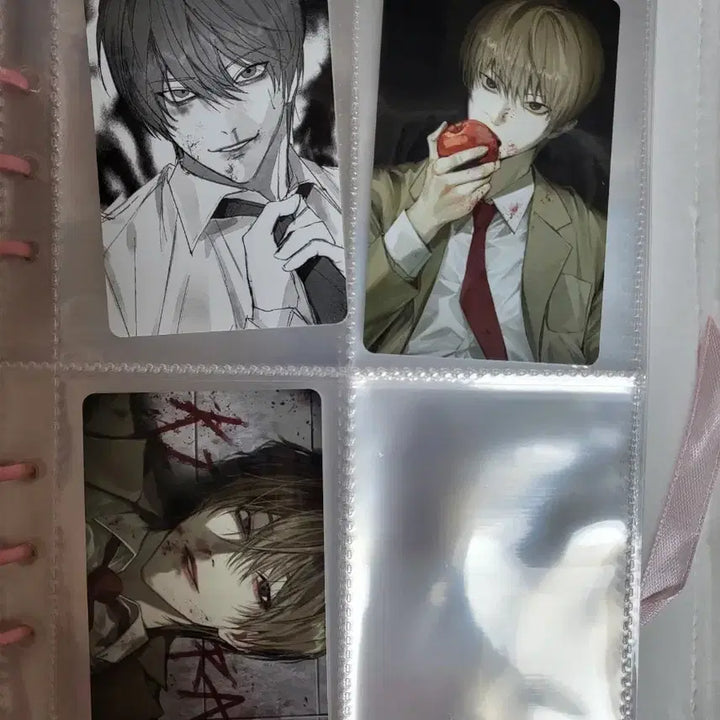 [BUNJANG] Death Note Light Yagami Photocard Bundle Set / 데스노트 라이토 포카 일괄 양도 비공굿