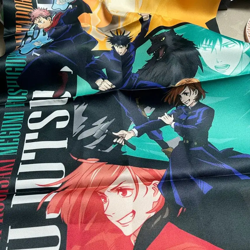 [BUNJANG] Jujutsu Kaisen Jump Shop Fabric Poster / 주술회전 점프샵 패브릭 포스터