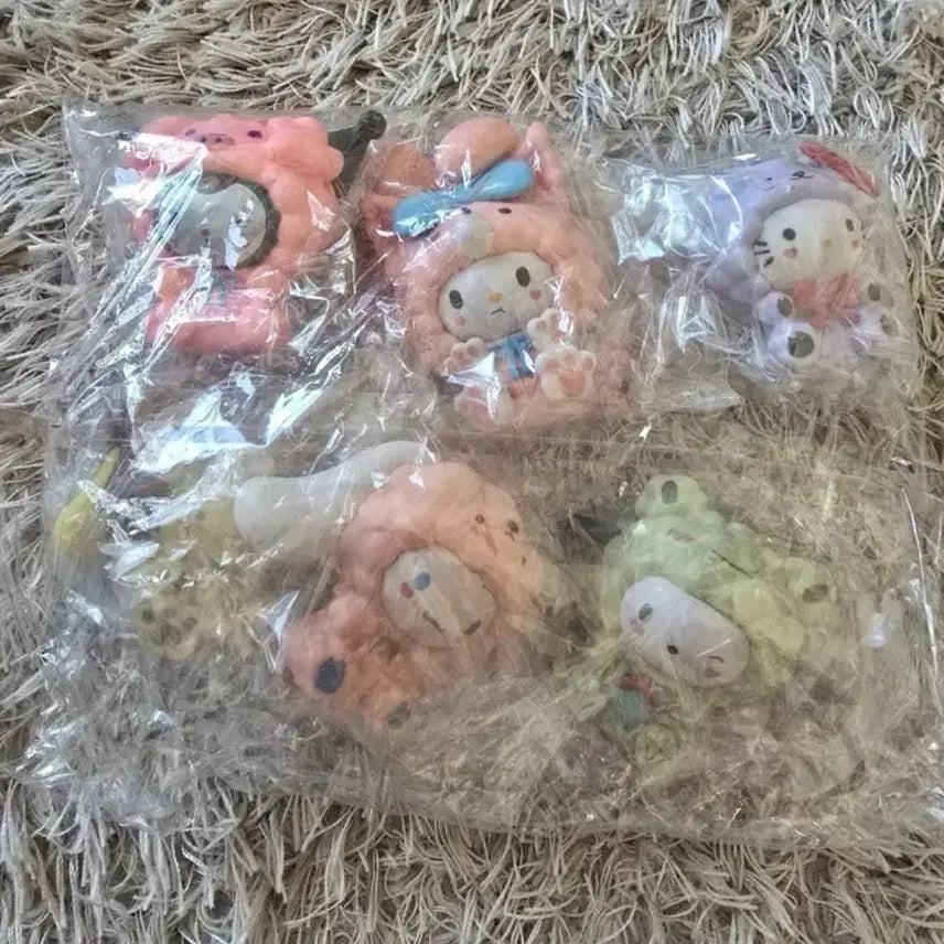 [BUNJANG] Sanrio Cosplay Figure 6종 Bundle Set / 산리오 코스프레 피규어 미개봉 6종 세트로 일괄 판매합니다.