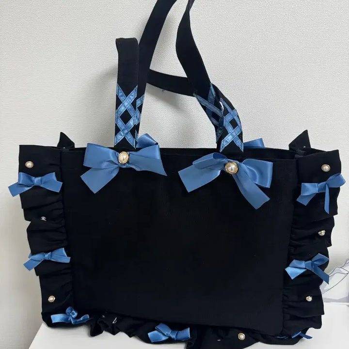 [BUNJANG] Zakamart Black Edition Smoke Blue A4 Ita Bag / 자카마트 블랙에디션 스모크블루 A4 이타백 판매(거의새것)