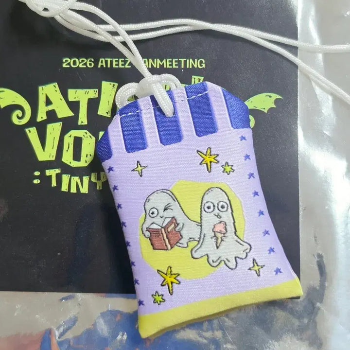 [BUNJANG] ATEEZ Seonghwa Yunho Aniteeni Zone Lucky Pouch Charm Fanmeeting / 에이티즈 성화 윤호 에이티니존 복주머니 호화즈 오마모리 팬미팅