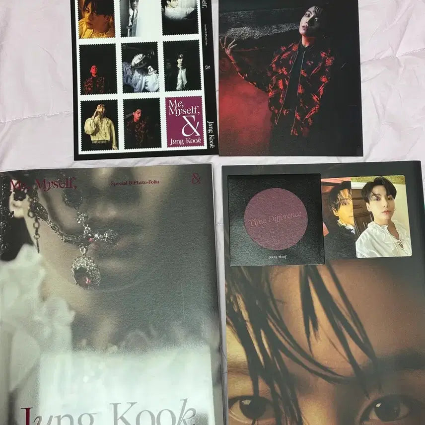[BUNJANG] BTS Me, Myself &amp; I Jungkook Photobook Full Set / 방탄소년단 BTS Me, Myself 포토폴리오 포토북 풀구성 정국