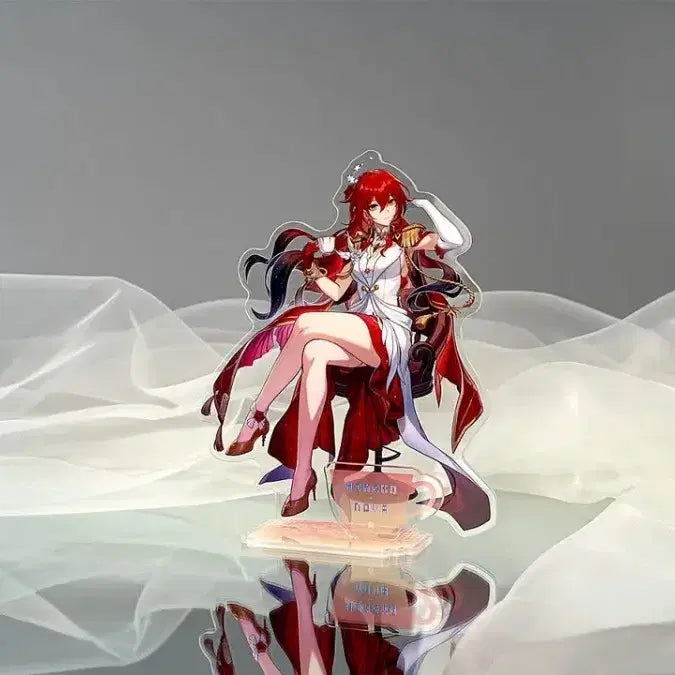 [BUNJANG] Honkai: Star Rail Exhibition Acrylic Stand Set - Silver Wolf &amp; Himeko / 미개봉)붕괴 스타레일 전시회 아크릴 스탠드 세트 은랑 히메코 별 사이를 걷는 회고록