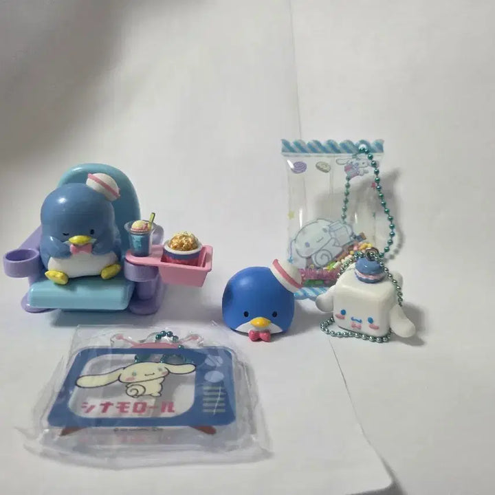 [BUNJANG] Tuxedo Sam Cinnamoroll Figure Bundle Set / 턱시도샘 시나모롤 피규어 일괄판매