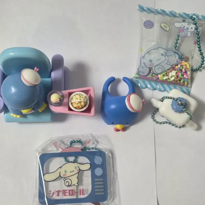 [BUNJANG] Tuxedo Sam Cinnamoroll Figure Bundle Set / 턱시도샘 시나모롤 피규어 일괄판매