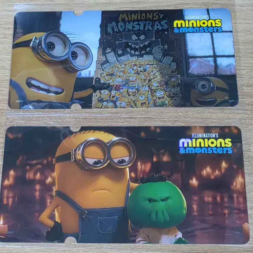 [BUNJANG] Minions &amp; Monsters Specialty Ticket Set (1 Set) / 미니언즈 &amp; 몬스터즈 스페셜티켓 1세트