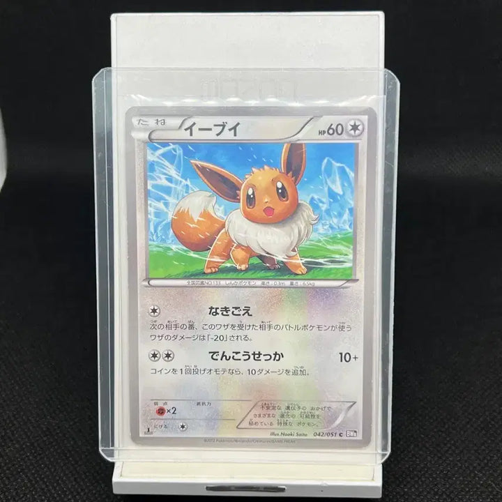 [BUNJANG] Pokemon Card Japanese Eevee BW8 1st Edition / 포켓몬 카드 일판 이브이 BW8 1st edition