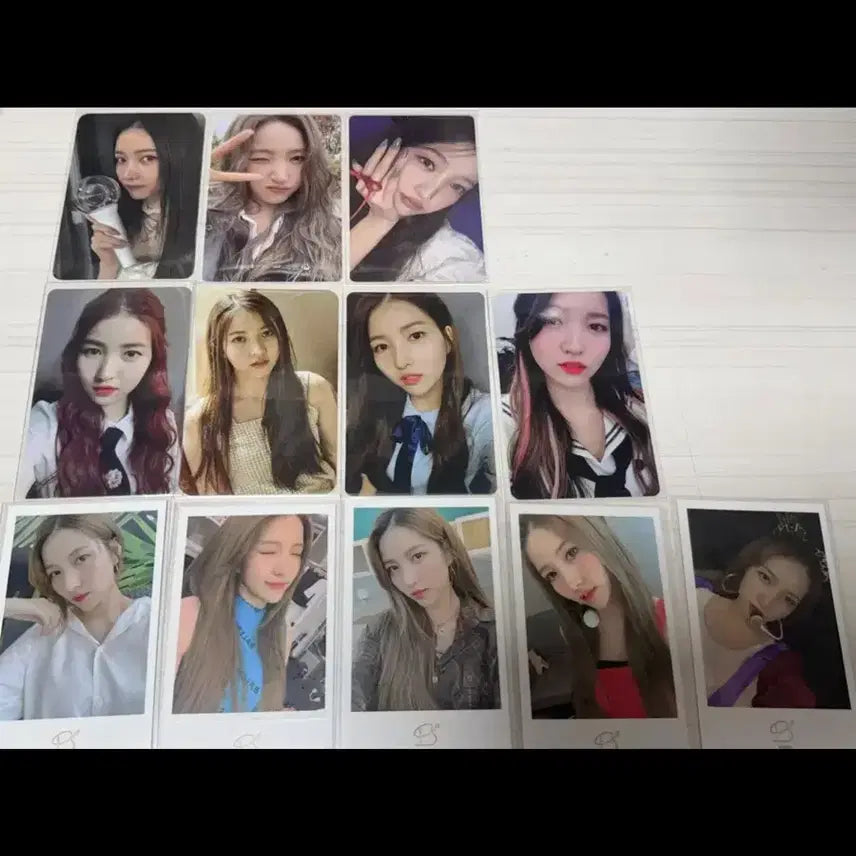 [BUNJANG] GFRIEND Sowon Bundle Set Photocards (12) / 여자친구 소원 포카 12장 일괄 양도
