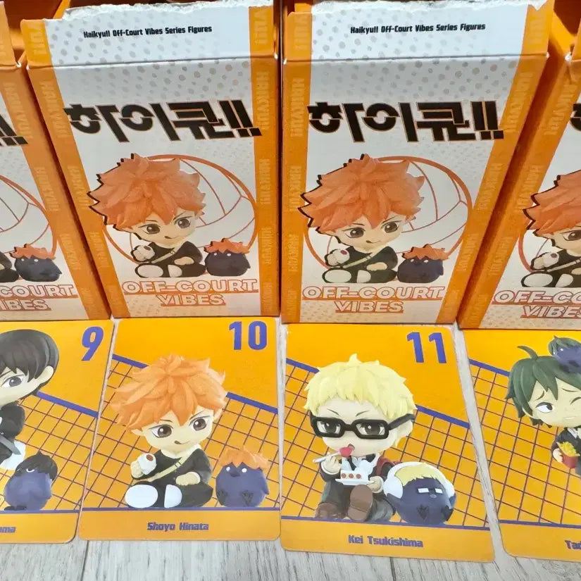 [BUNJANG] Haikyuu!! Pop Mart Kageyama Hinata Tsukishima Yamaguchi Set Sealed / 하이큐 팝마트 카게야마 히나타 츠키시마 야마구치 일괄 미개봉