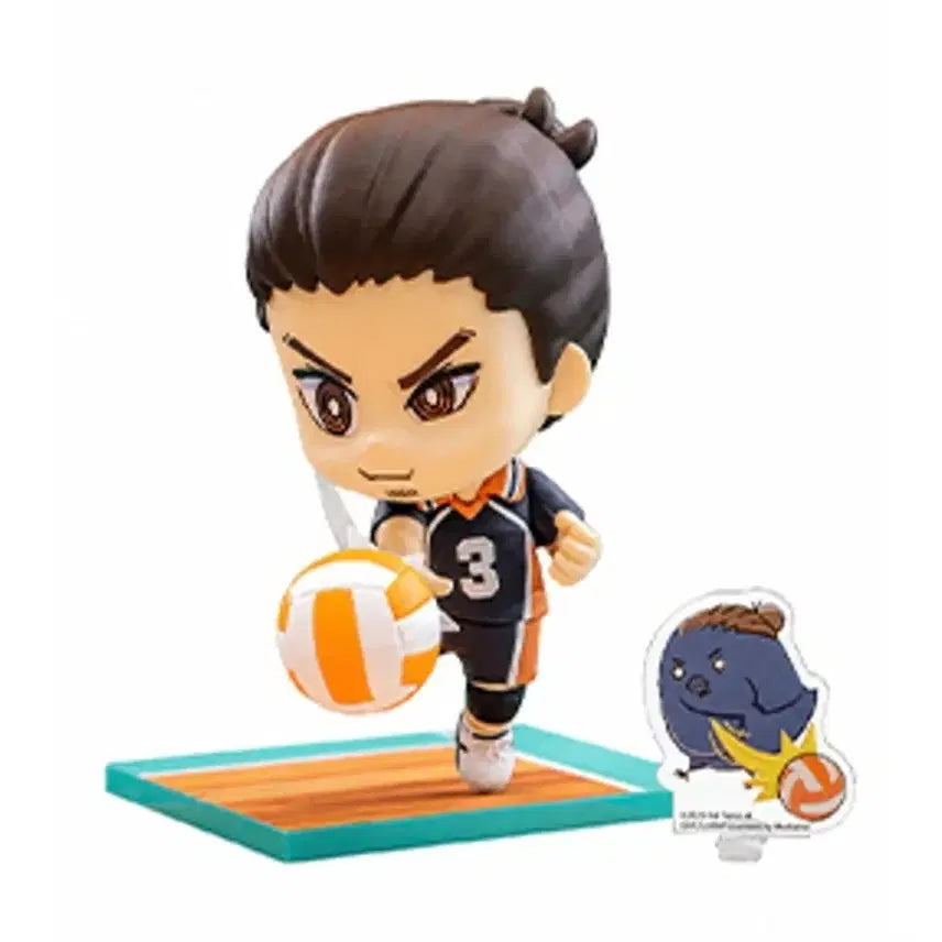 [BUNJANG] Haikyu!! Cosbi Mini Figure Asahi Azumane / 하이큐 코스비 미니 피규어 아즈마네 아사히 팝니다