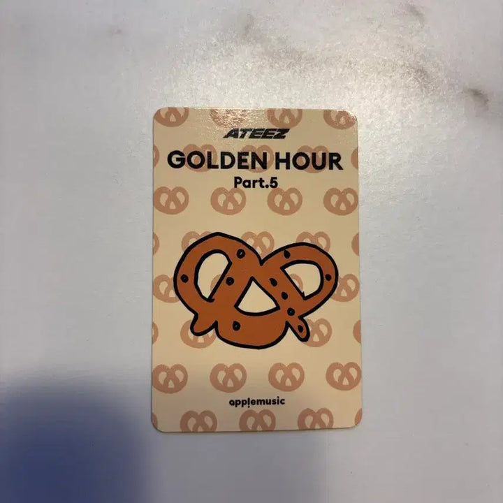 [BUNJANG] ATEEZ Wooyoung Offik Cafe Golden Hour 5 Drink POB Photocard / 에이티즈 우영 Offik 카페 골든아워5 음료 특전 포카