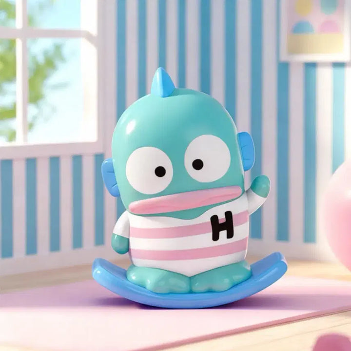 [BUNJANG] Sanrio Hangyodon Balance Board Series Figures Set of 3 / 산리오 한교동 밸런스 보드 시리즈 피규어 3개 세트