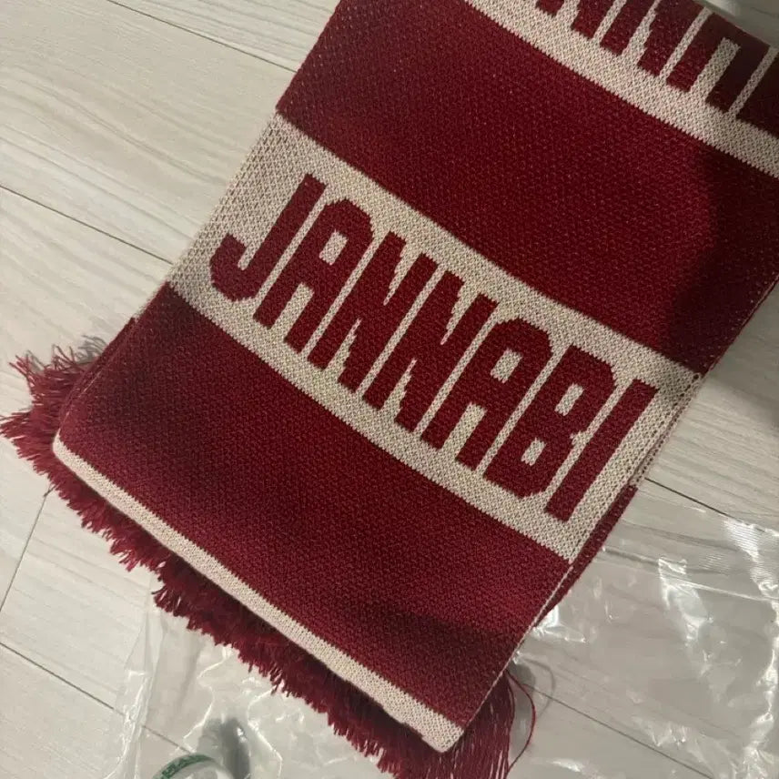 [BUNJANG] Jannabi Concert Scarf New / 잔나비 머플러 새상품
