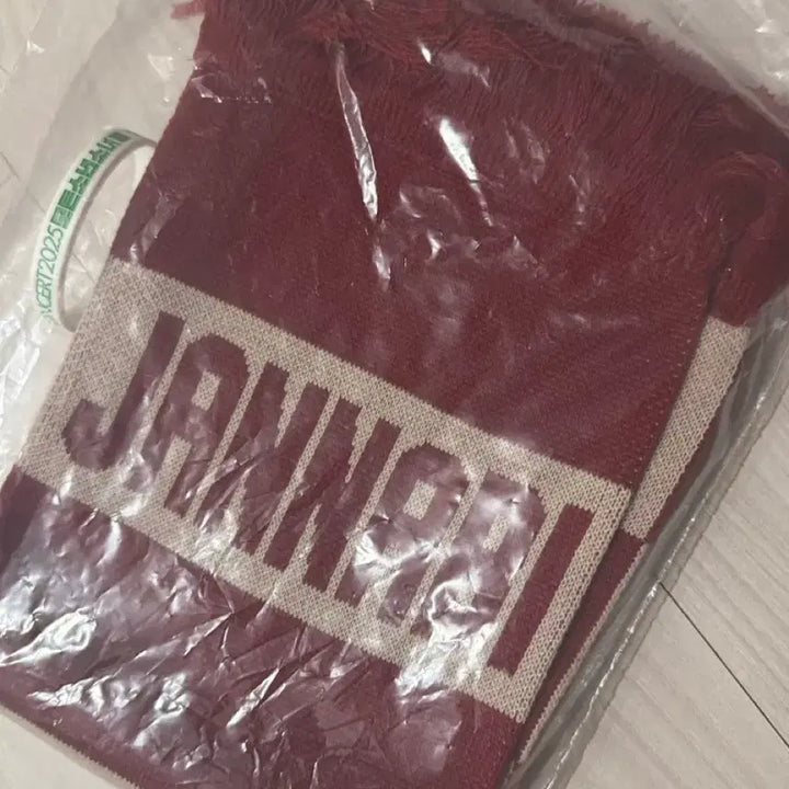 [BUNJANG] Jannabi Concert Scarf New / 잔나비 머플러 새상품