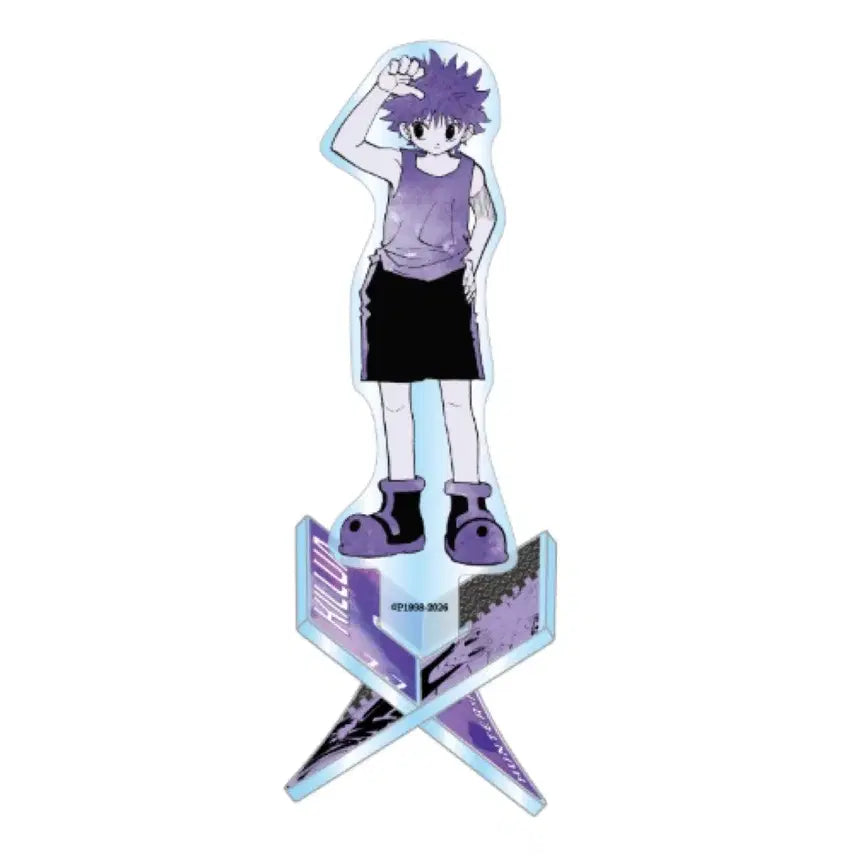 [BUNJANG] Hunter x Hunter Killua Zoldyck Birthday Acrylic Standee / 헌터헌터 헌헌 조르딕 키르아 점프샵 생일 아크릴 굿즈