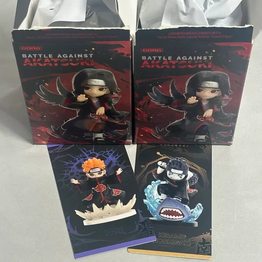 [BUNJANG] Pop Mart Naruto Akatsuki Pain + Kisame Bundle / 나루토 팝마트 아카츠키 페인+키사메 일괄 판매