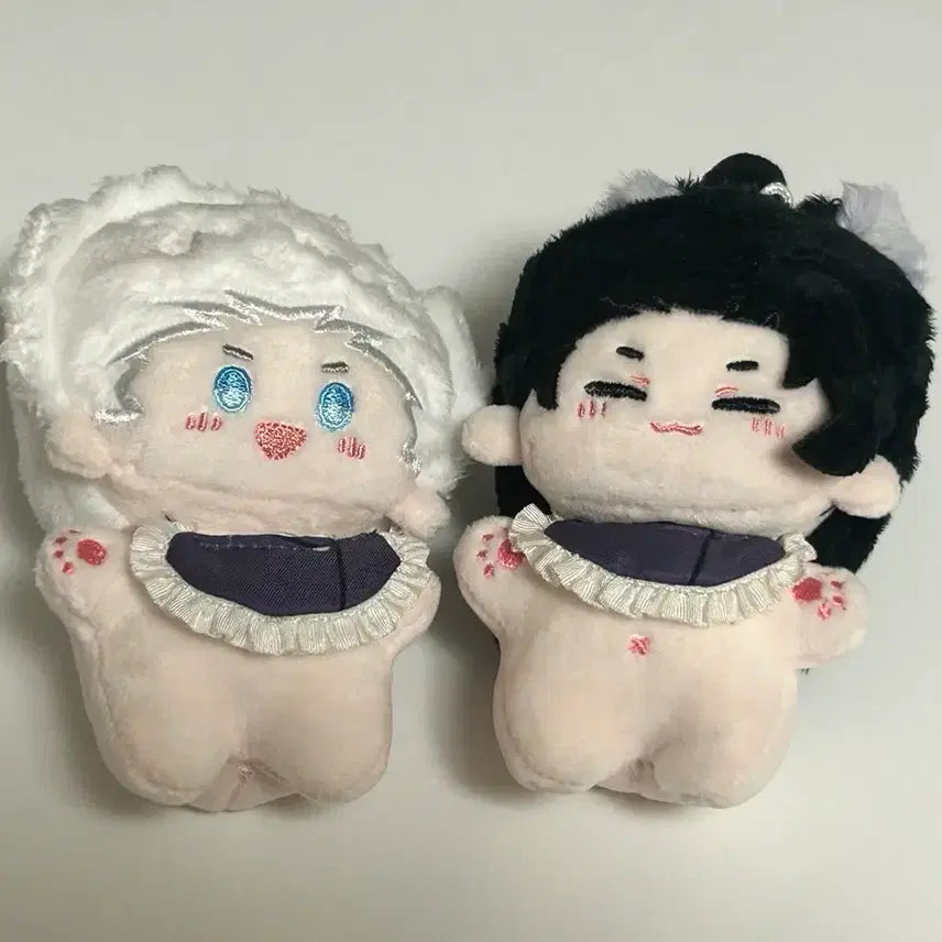 [BUNJANG] Jujutsu Kaisen Baby Gojo &amp; Geto 10cm Plush Doll Bundle / 주술회전 아기 고죠&amp;게토 10cm 솜인형 일괄로 팔아요!