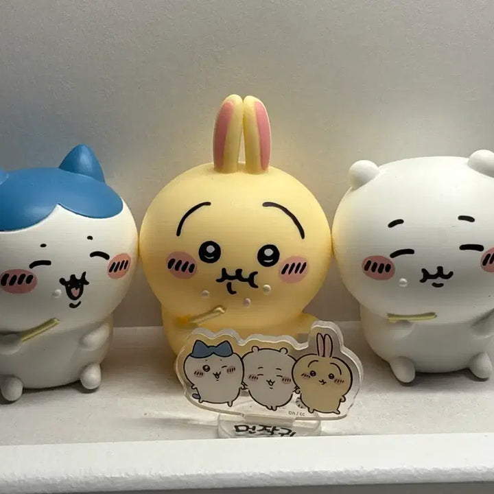 [BUNJANG] Bunny and Friends (Monjokwi) CU Figure Bundle Set / 먼작귀 cu 피규어 일괄 판매