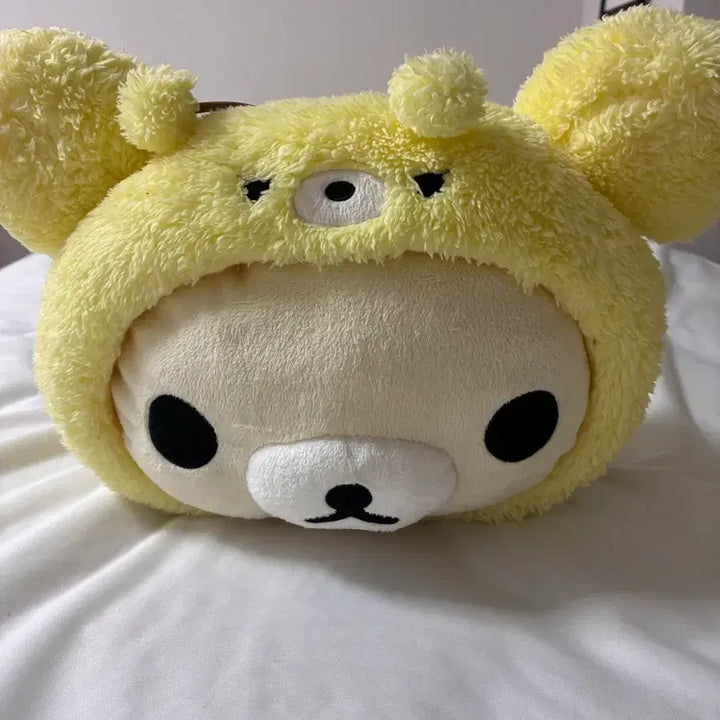 [BUNJANG] Honey Rilakkuma Plush Doll / 벌꿀 코리락쿠마 인형