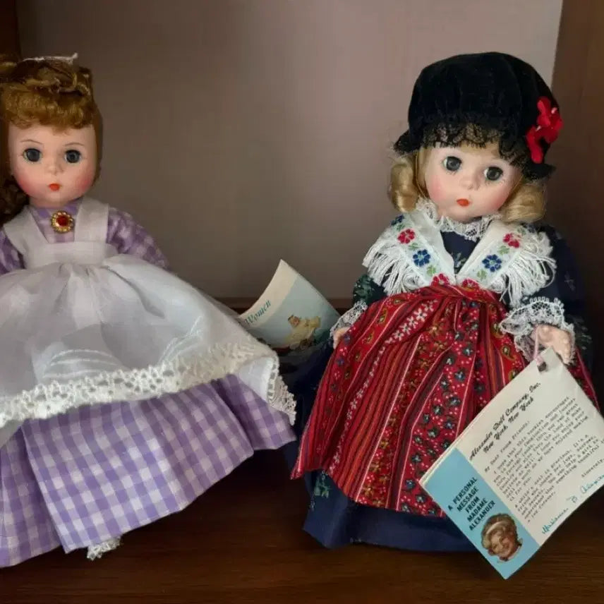 [BUNJANG] Madame Alexander Doll Set (2 pieces) / 마담 알렉산더 인형 2개 세트