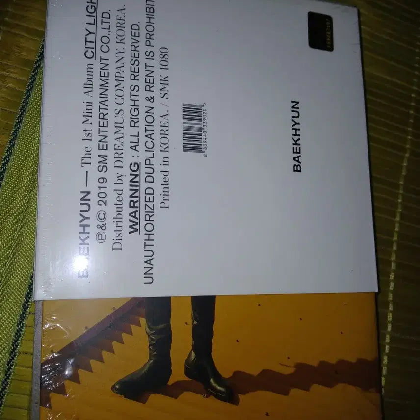 [BUNJANG] Baekhyun City Lights 1st Mini Album Vinyl (Sealed) / 백현 시티 라이츠 1집 미니앨범비닐미개봉