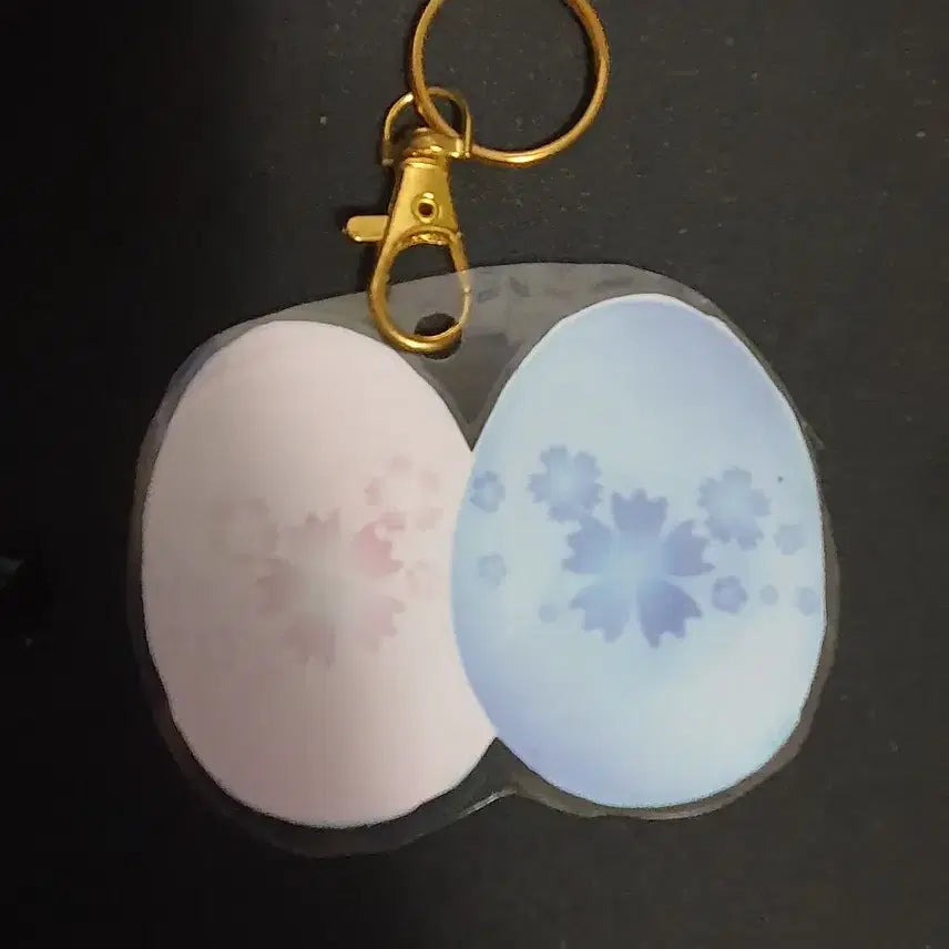 [BUNJANG] Rhythm &amp; Themari Guardian Egg Keyring / 리듬, 테마리 수호알 키링