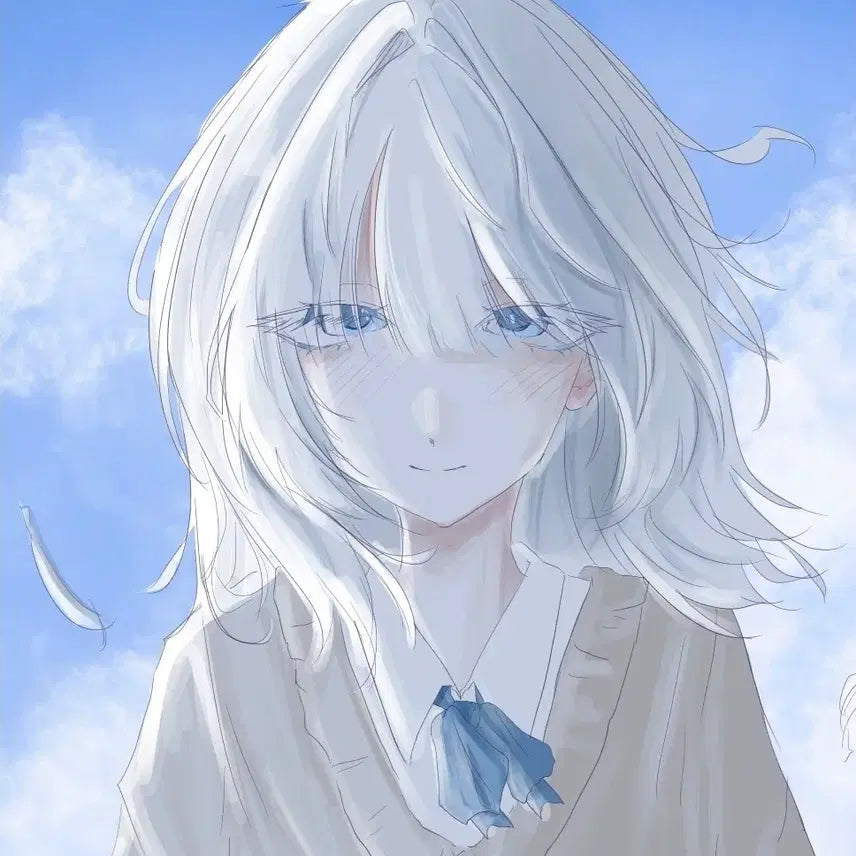 [BUNJANG] Bust Up Portrait Commission (Anime Style) / 샘플가 연출고정 미소녀 두상