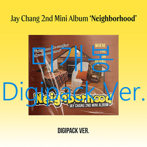 [BUNJANG] Jay Chang Neighborhood Digipack Ver. CD / [미개봉] 제이창 (Jay Chang) - Neighborhood [Digipack Ver.] (CD)