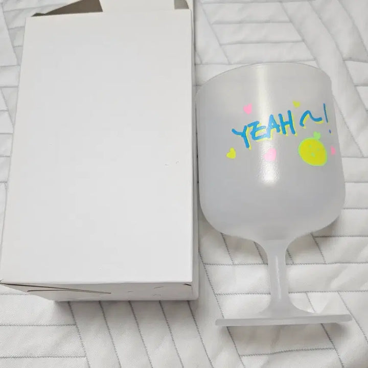 [BUNJANG] Baekhyun Handwritten Wine Glass (Unused) / (미사용) 백현 손글씨 와인컵
